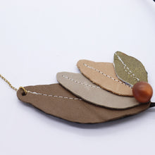 Charger l&#39;image dans la galerie, Headband - cuirs kaki-marrons