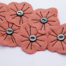 Charger l&#39;image dans la galerie, Headband - feutrine rose