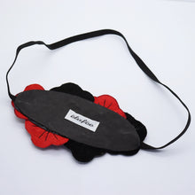 Charger l&#39;image dans la galerie, Headband - cuir noir-bordeaux