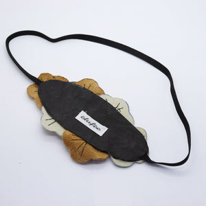 Headband - cuirs beiges