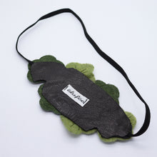Charger l&#39;image dans la galerie, Headband - cuirs &amp; feutrine verts