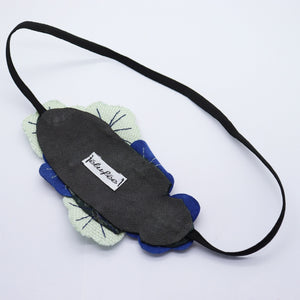 Headband - cuir & lin