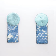 Charger l&#39;image dans la galerie, Boucles d&#39;oreilles •DIANA• bleues