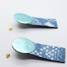 Charger l&#39;image dans la galerie, Boucles d&#39;oreilles •DIANA• bleues