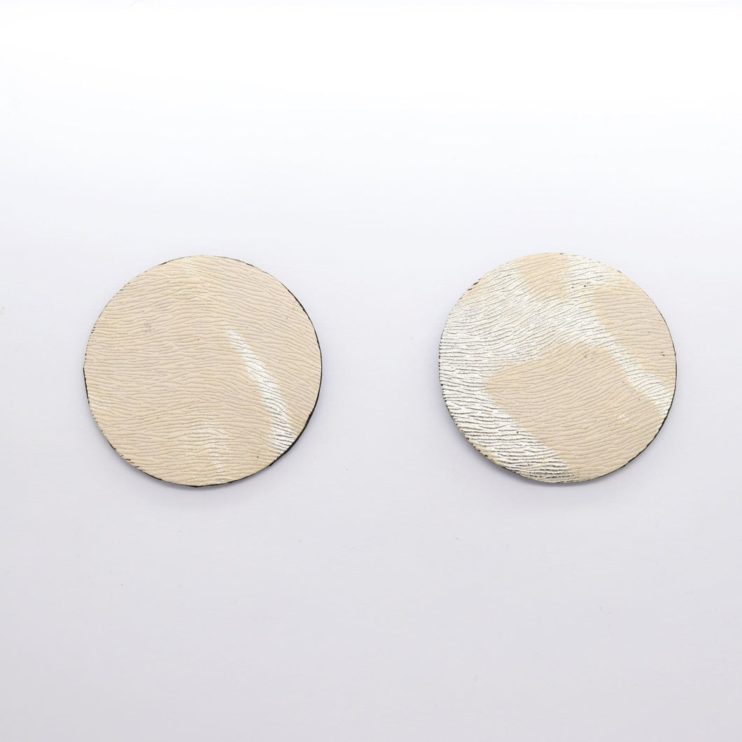 Boucles d'oreilles •SUNI• Beiges