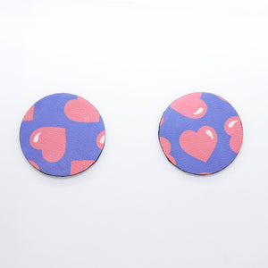 Boucles d'oreilles •SUNI• coeurs