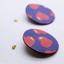Charger l&#39;image dans la galerie, Boucles d&#39;oreilles •SUNI• coeurs