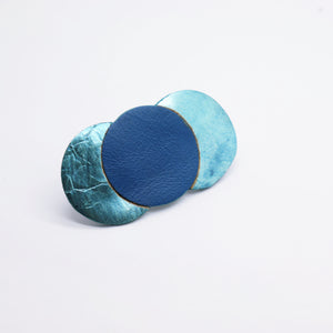 Broche •LUNA• bleue