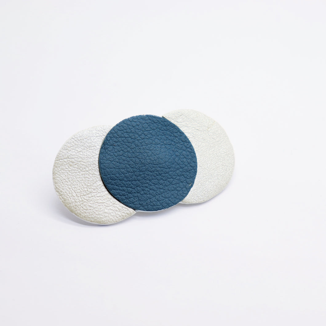 Broche •LUNA• bleue