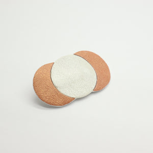 Broche •LUNA• saumon