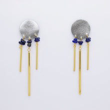 Charger l&#39;image dans la galerie, Boucles d&#39;oreilles •TOTÉ• argentées