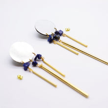 Charger l&#39;image dans la galerie, Boucles d&#39;oreilles •TOTÉ• argentées