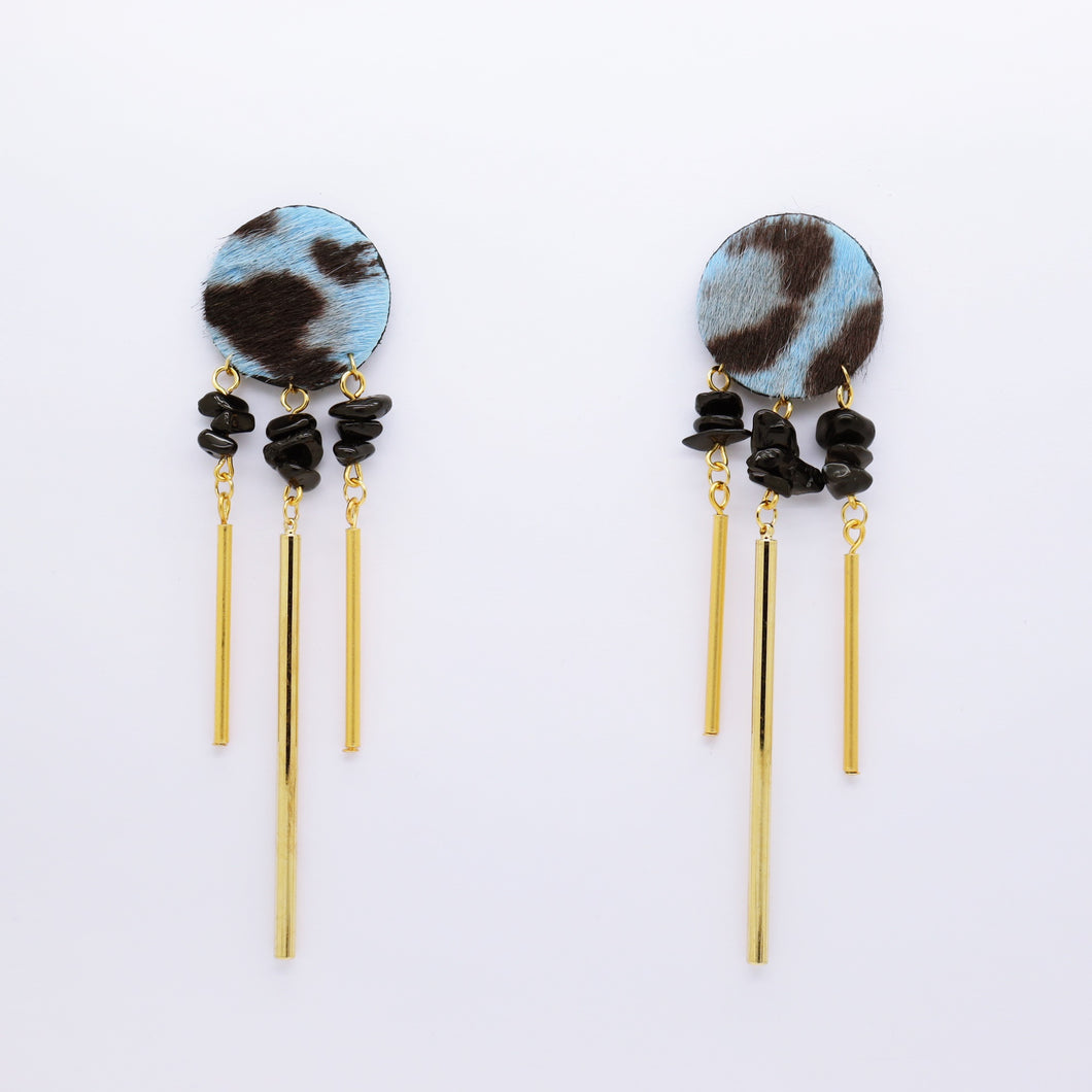 Boucles d'oreilles •TOTÉ• tachetées