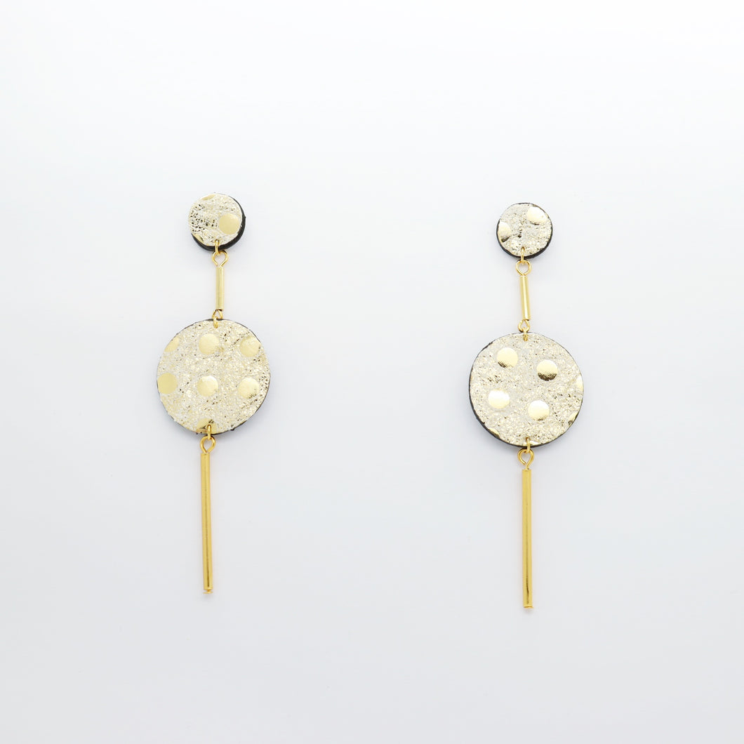 Boucles d'oreilles •RIA• Dorées