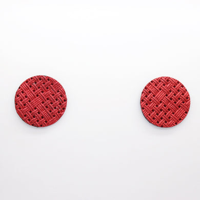 Boucles d'oreilles •MINI-SUNI• tressées