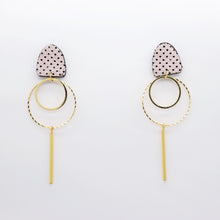 Charger l&#39;image dans la galerie, Boucles d&#39;oreilles •Tina• A pois
