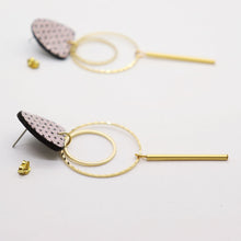 Charger l&#39;image dans la galerie, Boucles d&#39;oreilles •Tina• A pois