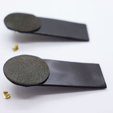 Charger l&#39;image dans la galerie, Boucles d&#39;oreilles •DIANA• Noires